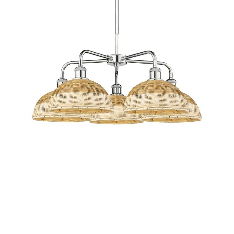 Innovations Lighting 516-5CR-14-28 Bristol Natural II Chandelier