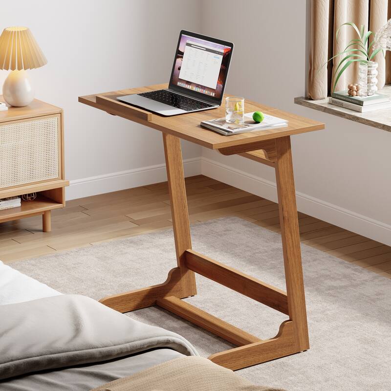 C-Shaped End Table