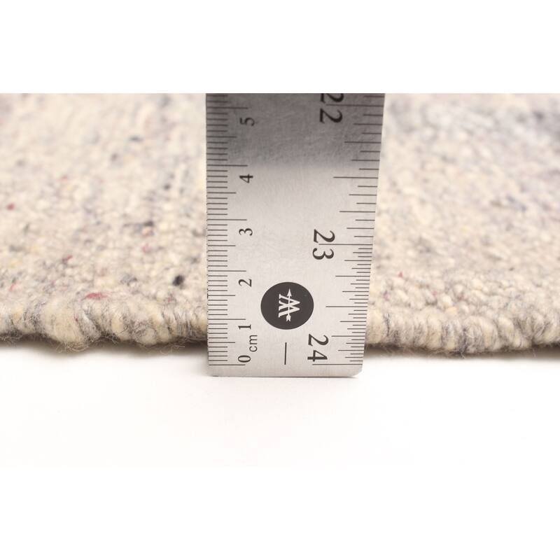 ECARPETGALLERY Flat-Weave Ankara FW Taupe Wool Kilim - 5'6 x 7'3