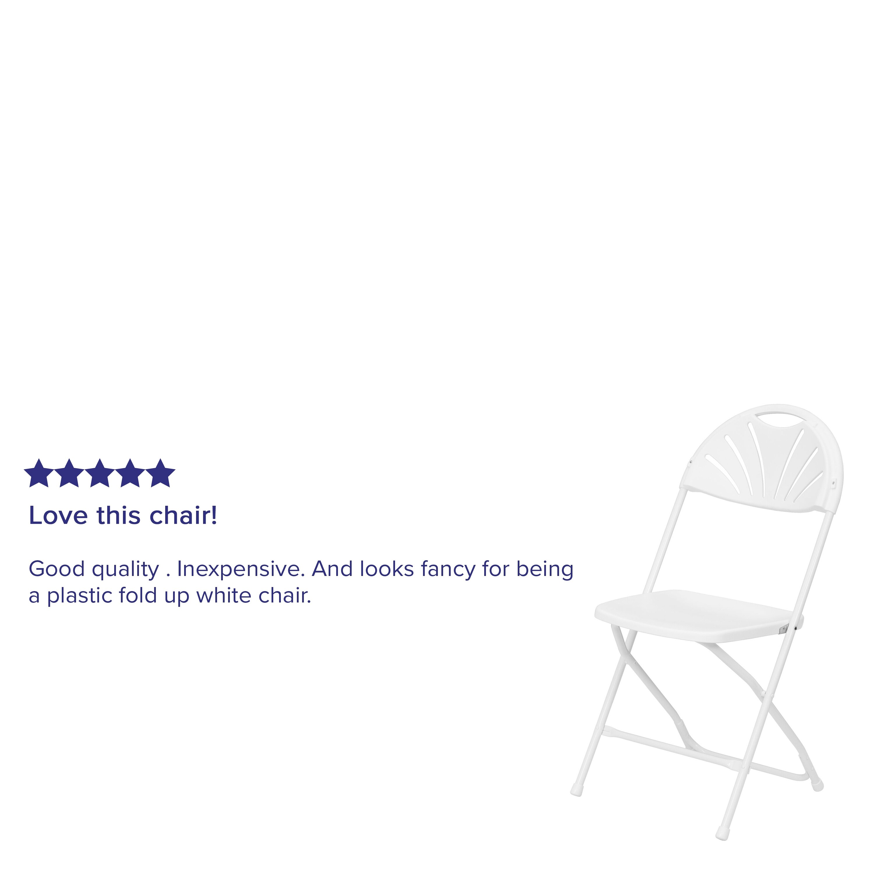 Folding Chair8pk 650 Lb Rated Plastic Fan Back Folding Chair Commercial Event Chairs Overstock 27066829