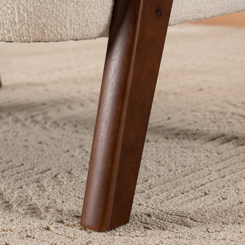 Accent Arm Chair Single Fabric Living Room Chair 27.56" W x 23.62" D x 27.95" H