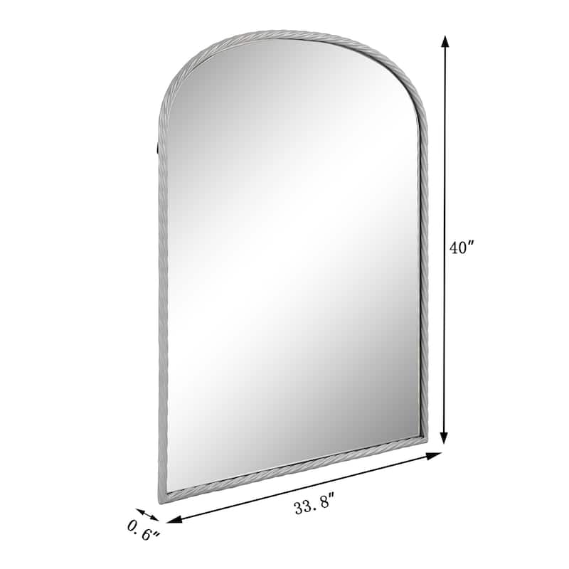 MacLuu Arch Metal Wall Mirror