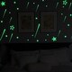 preview thumbnail 4 of 4, Walplus Peel and Stick Wall Sticker Art Glow In Dark Meteor Stars