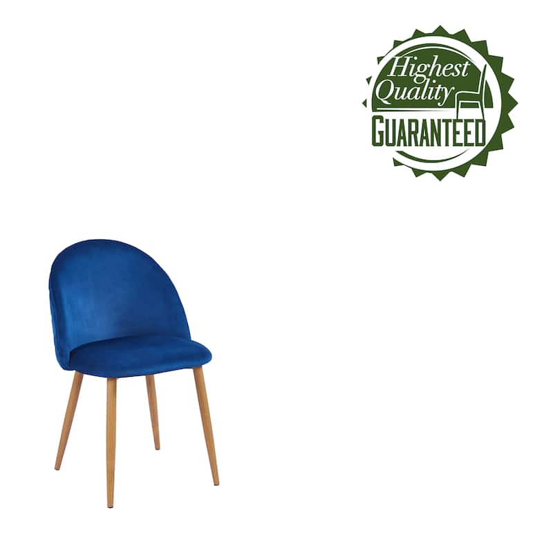 Porthos Home Jailyn Dining Room Chairs Set Of 2, Velvet And Metal