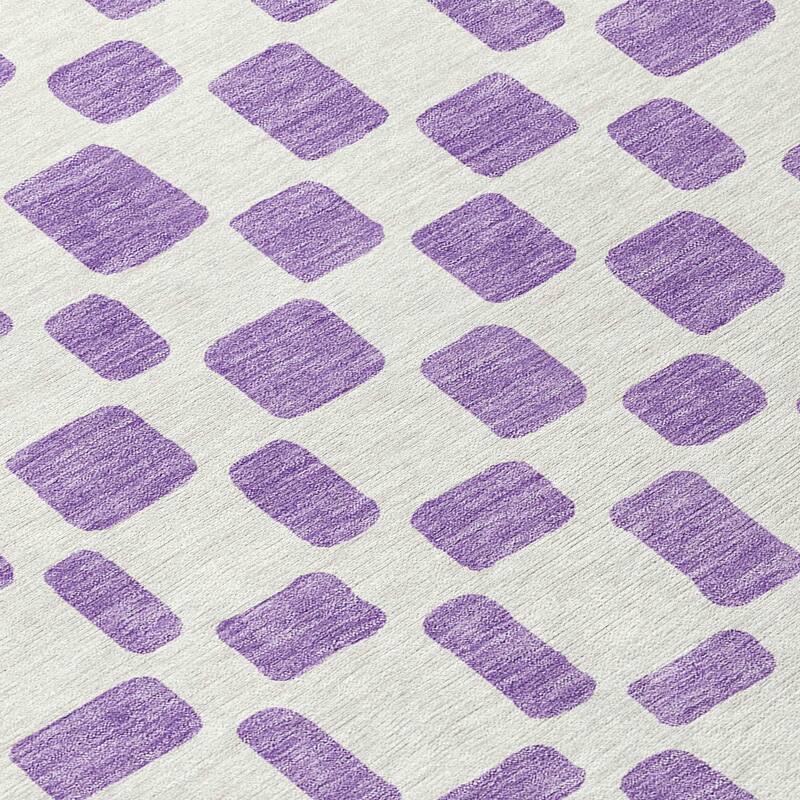 Machine Washable Indoor/ Outdoor Chantille Geo Contemporary Rug