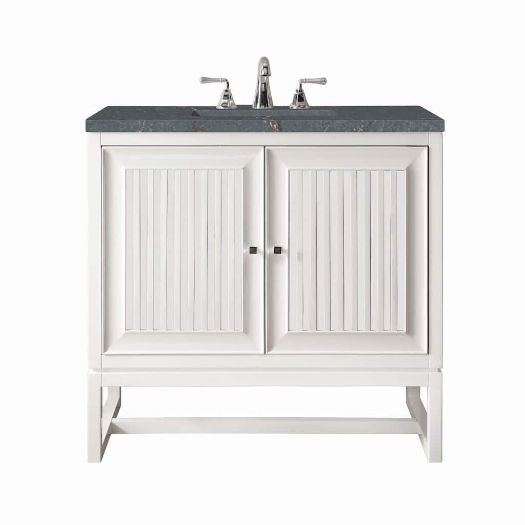 James Martin Vanities E645-V30-3PBL Athens 30" Single Basin Poplar