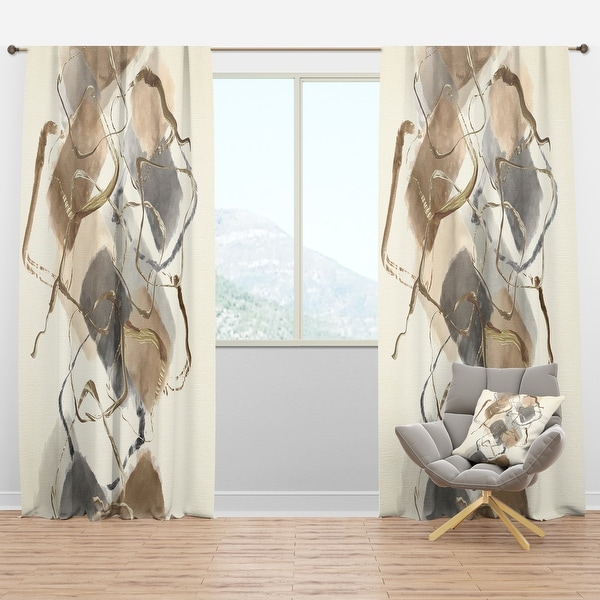 Carbon Loft Hume Modern and Contemporary Curtain Panel. Opens flyout.