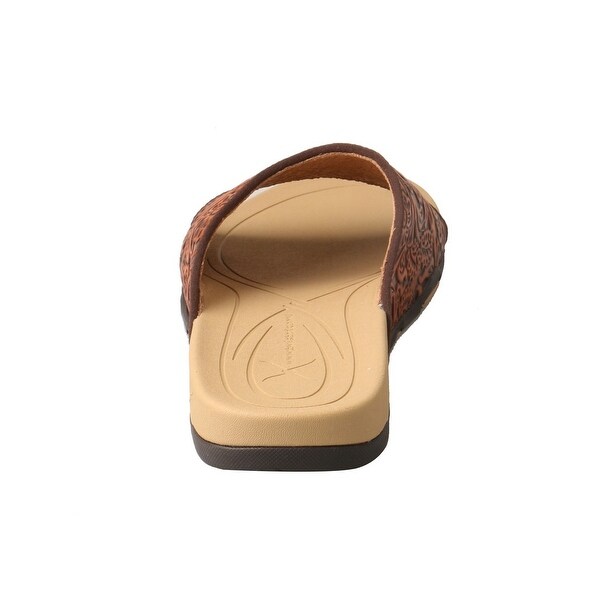 tan slides womens