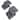 19-inch Twill U-shaped Chair Cushion (Set of 1, 2, or 4) - 19 x 19