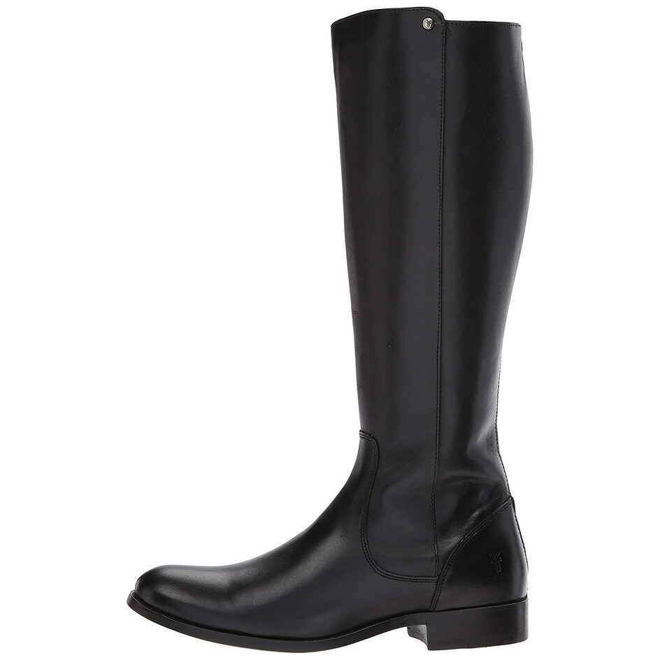 frye melissa stud back zip wide calf