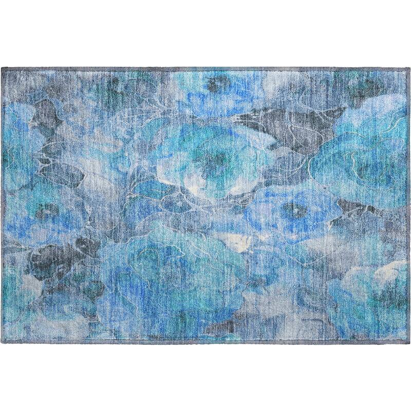 Premium Washable Super Soft Modern Floral Mayfield Rug