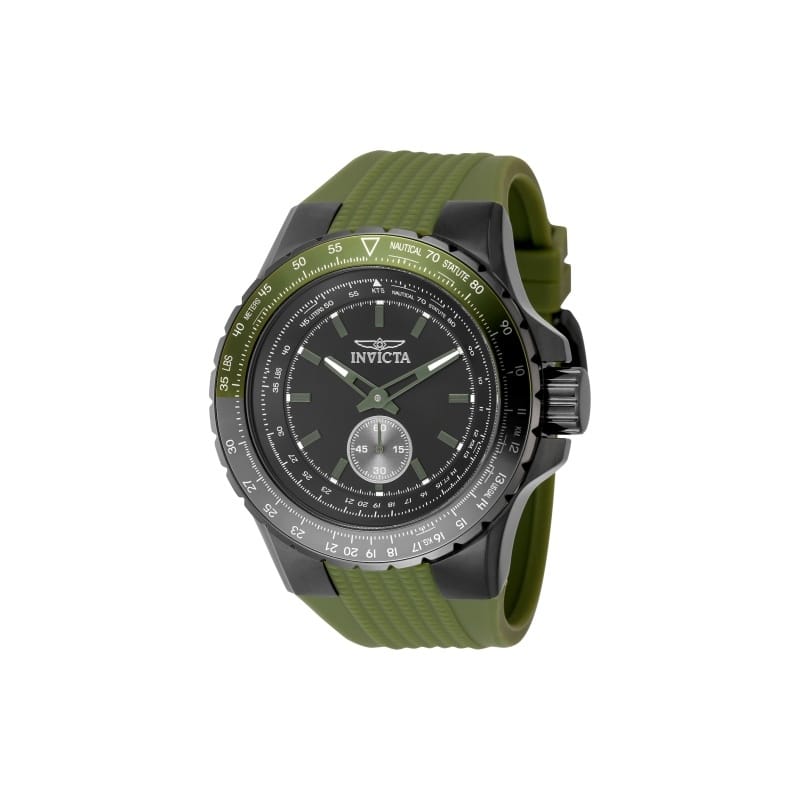 Invicta Men's 49323 Aviator Quartz Multifunction Black Dial Watch