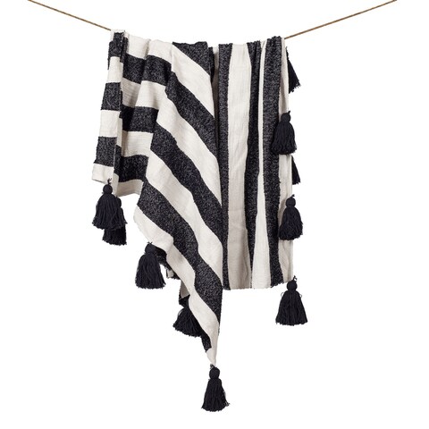 Poly and Bark Elin Striped Throw Blanket