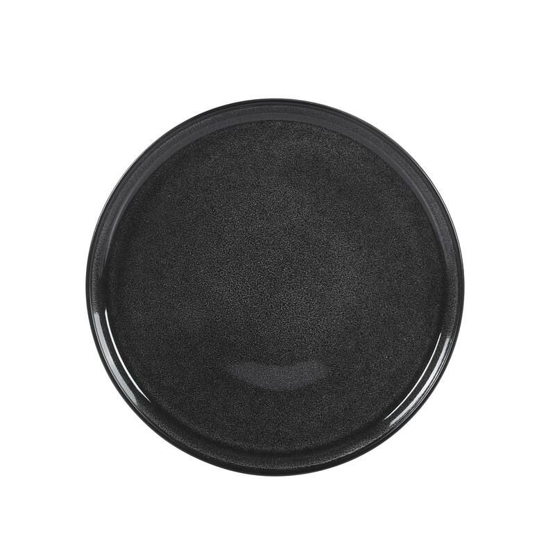 Gibson Elite Tahoe Sunset 12 Piece Stoneware Reactive Glaze (Service for 4) Ceramic Plates and Bowls Dinnerware Set