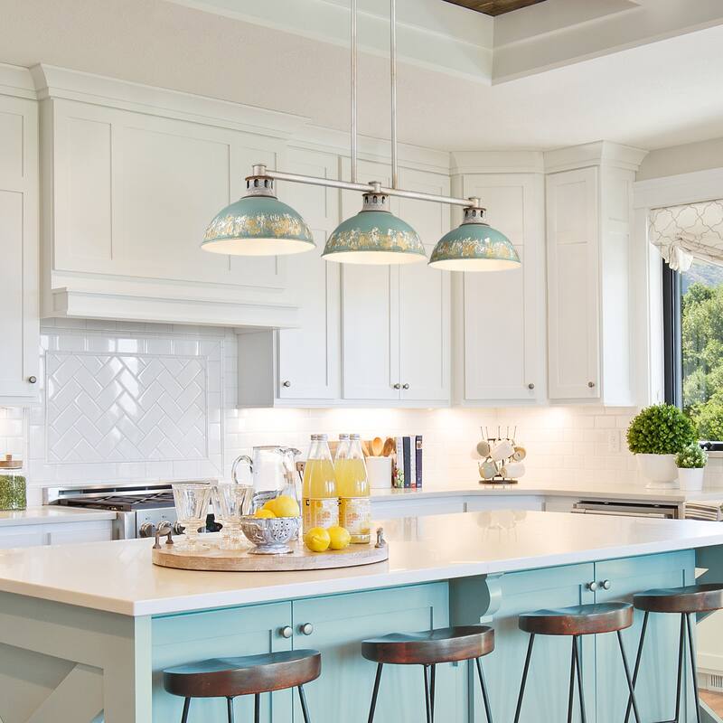 Kinsley 38.875" Wide 3-Light Linear Pendant