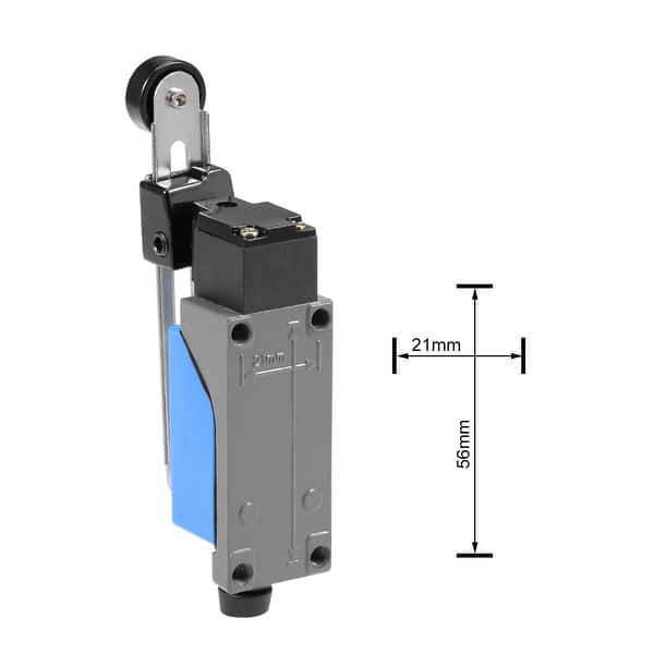 5Pcs ME-8108 Limit Switch Adjustable Roller Lever Arm Momentary Limit Switch 1NC+1NO