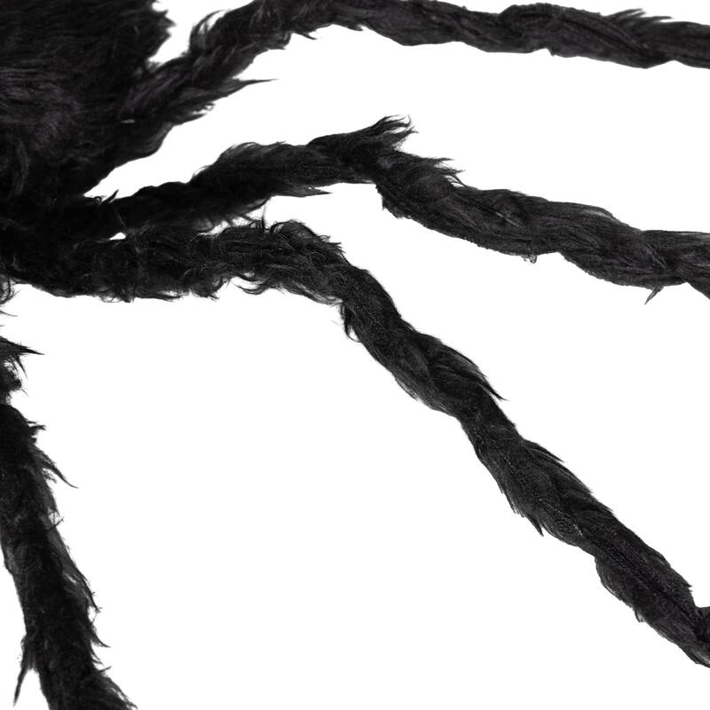 3.25" Outdoor Halloween Decoration, Light-up Oversized Spider Halloween Prop with Light Up Bendable Legs