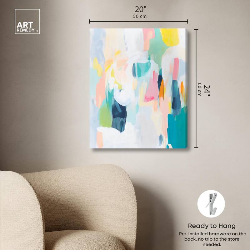 Layered Lush I Canvas by Art Remedy, Gallery Wrapped
