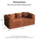 preview thumbnail 45 of 47, Convertible Sleeper Sofa Bed with Pillows, 4-in-1 Corduroy Folding Mattress Couch