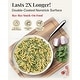 preview thumbnail 7 of 7, Gotham Steel Cream Ultra Nonstick Ceramic 5.5 Qt Jumbo Cooker Pan with Lid
