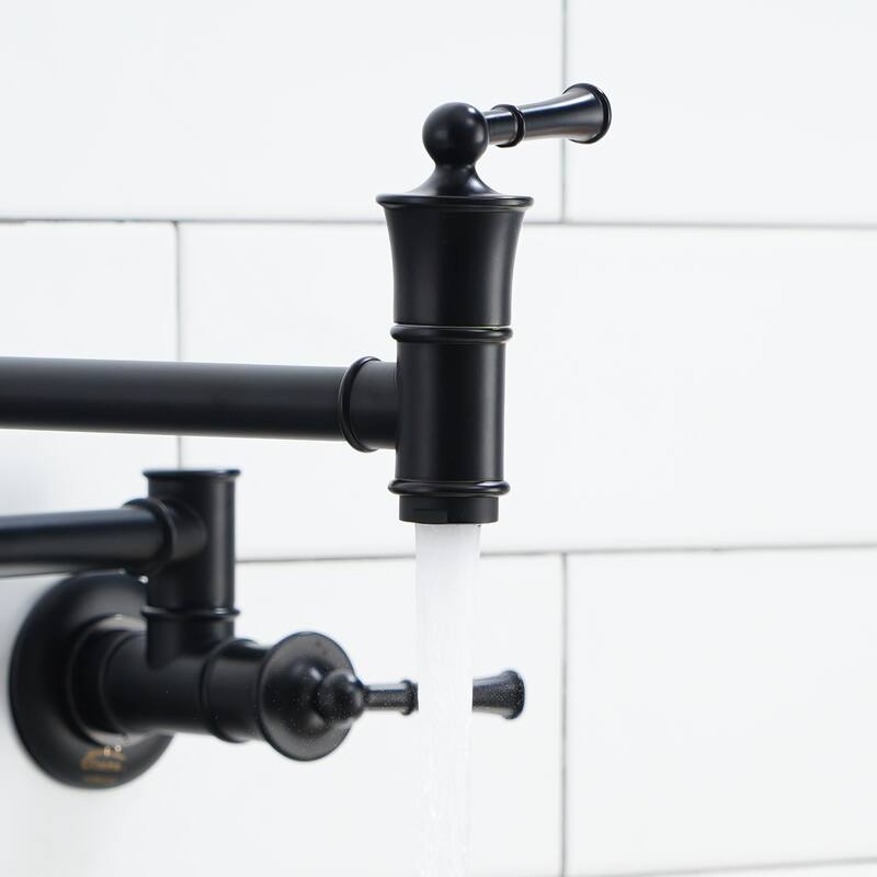 Clihome Double Handle 360 Degree Kitchen Pot Filler