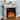 Mirrored Electric Fireplace with Crushed Diamond Inlay