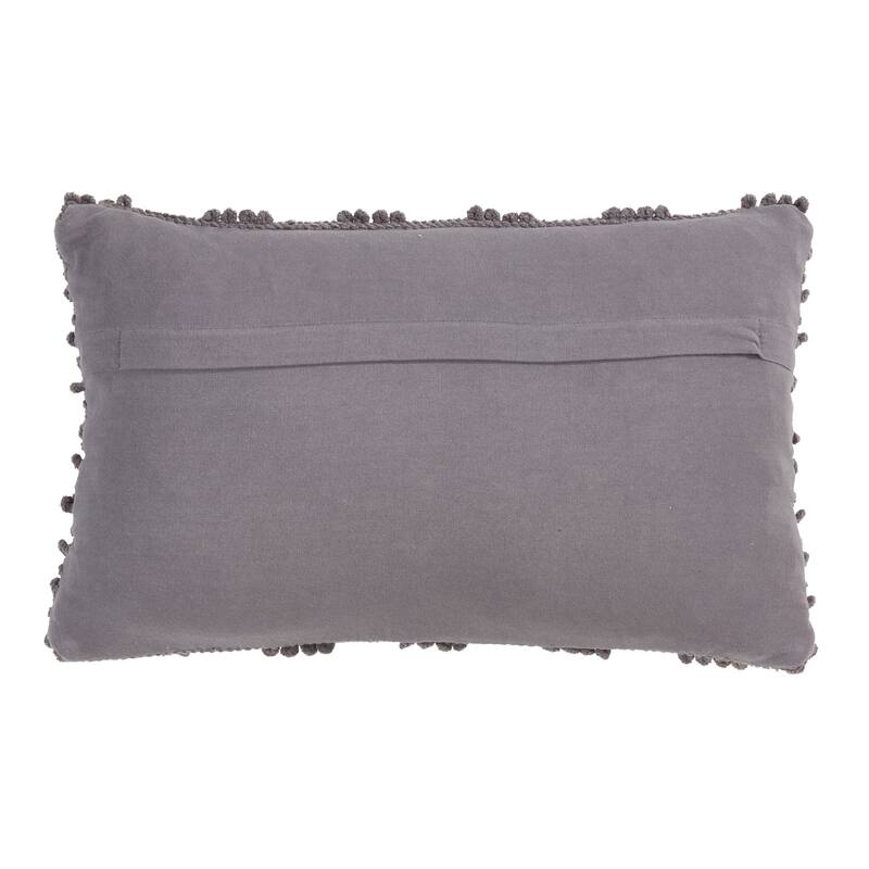 Nubby Design Down Filled Throw Pillow