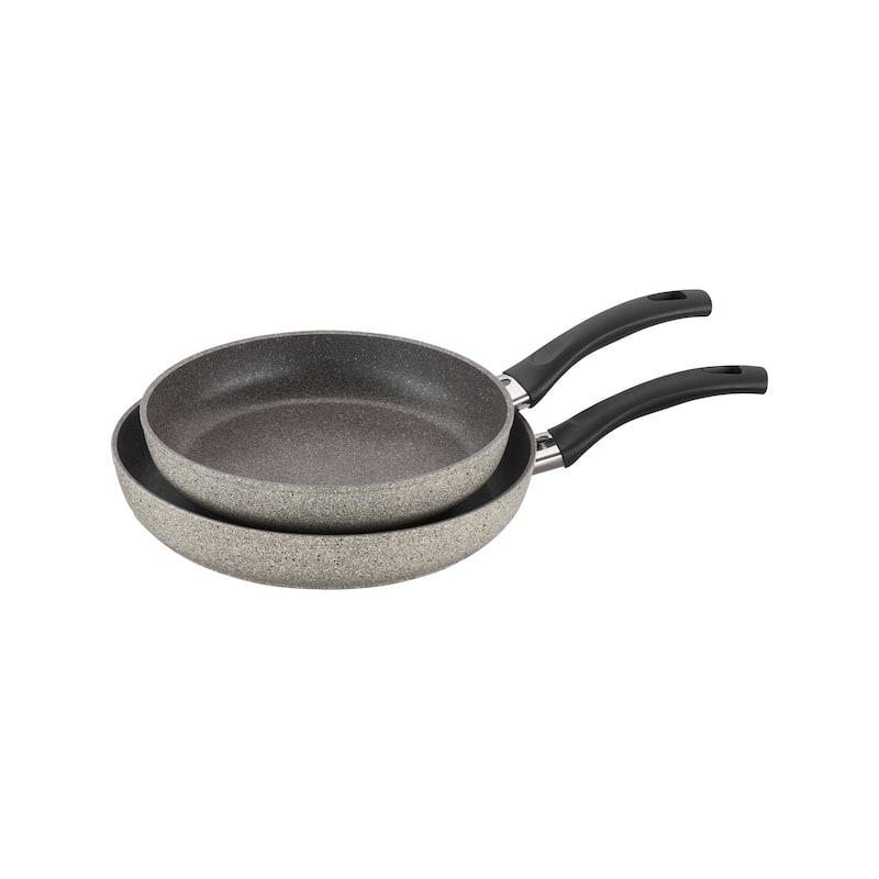 BALLARINI Parma by HENCKELS Forged Aluminum Nonstick Fry Pan Set - Granite - 2-pc - 2 Piece
