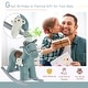 preview thumbnail 4 of 27, Kids Plush Rocking Horse with Authentic Neighing Sounds, Soft Body, and Developmental Benefits, for Toddlers 36 Months+