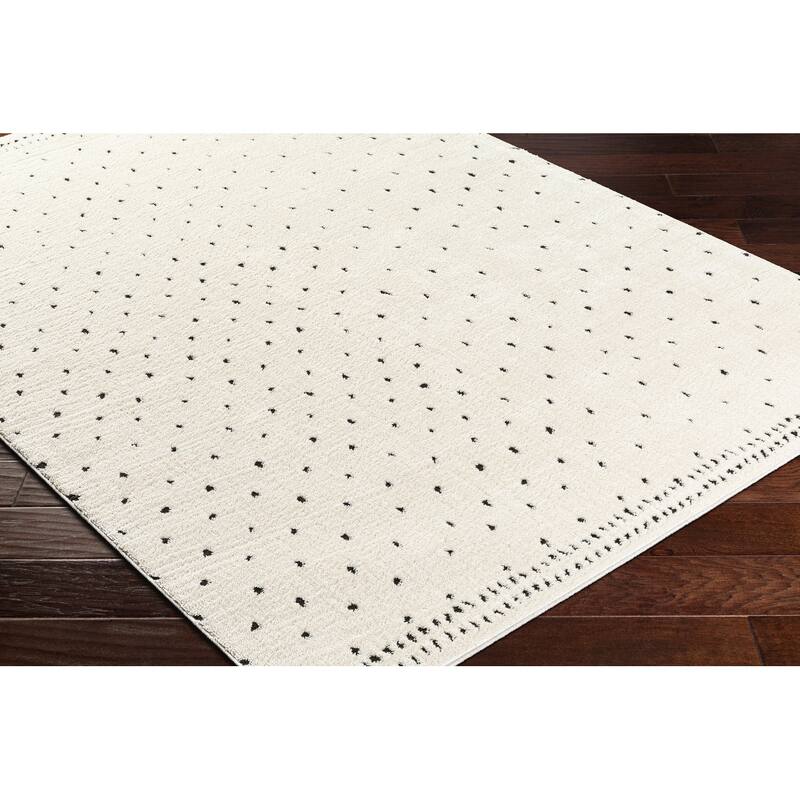 Livabliss Freud Moroccan Dots Area Rug