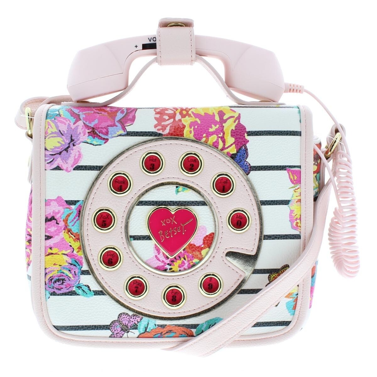 betsey johnson phone crossbody