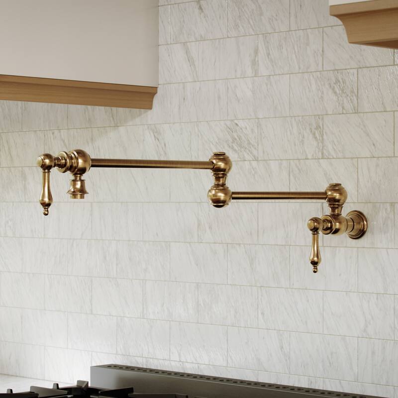 Whitehaus WHKPFCR3-9550-NT Vintage III Plus 1.8 GPM Wall Mounted