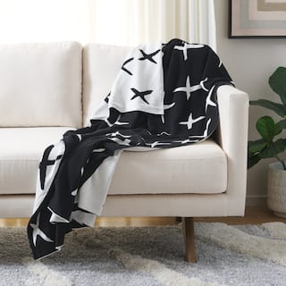 SAFAVIEH Charyl Reversible Cotton Decorative Accent Throw Blanket