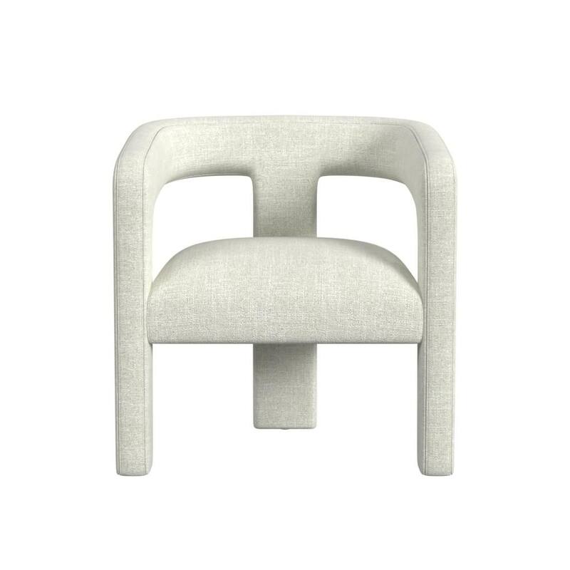HomePop Upholstered Barrel Accent Chair