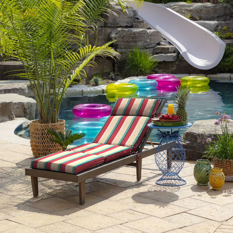 ARDEN Outdoor Chaise Lounge Cushion