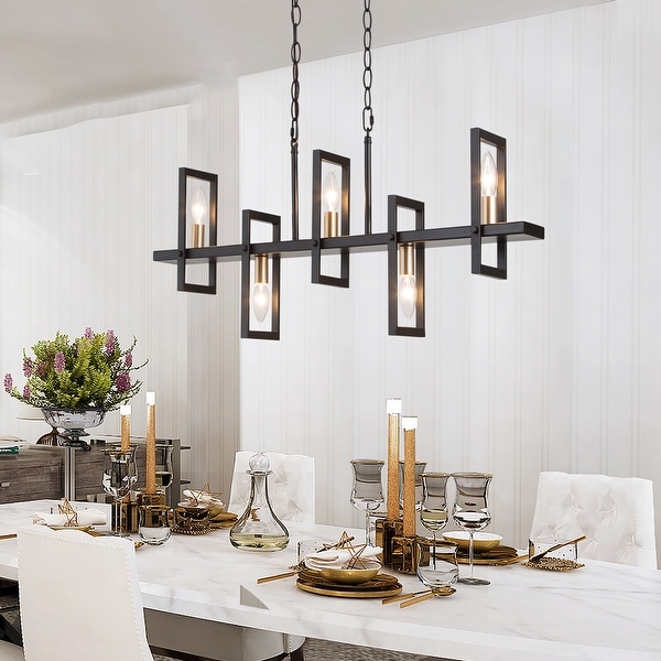 Long linear chandelier new arrivals