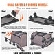 preview thumbnail 4 of 5, Cat Carrier with Wheels, Airline Approved Rolling Pet Carrier