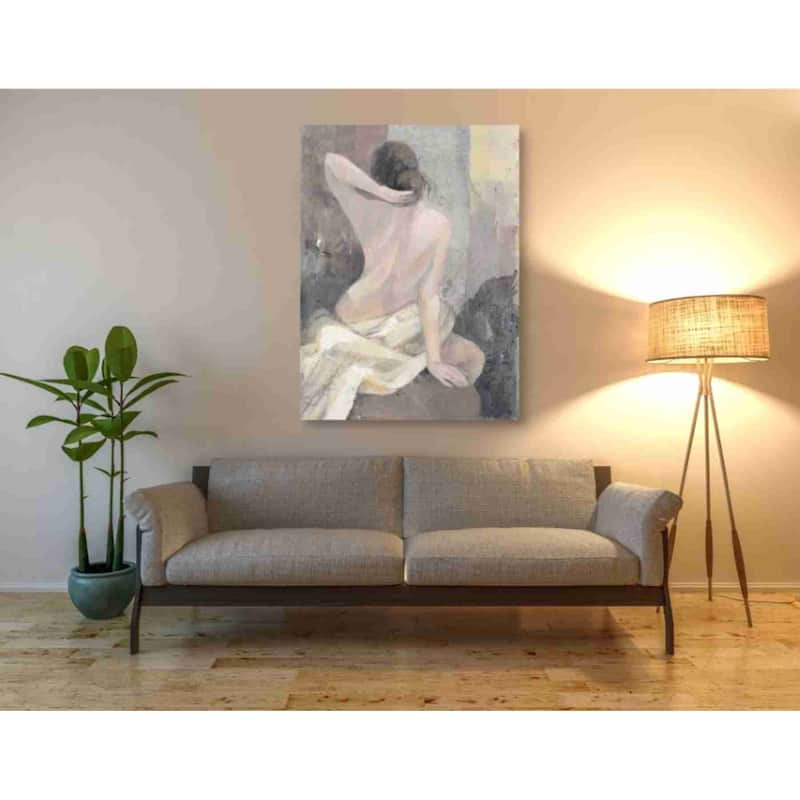 Epic Graffiti 'After the Bath I' by Albena Hristova, Canvas Wall Art
