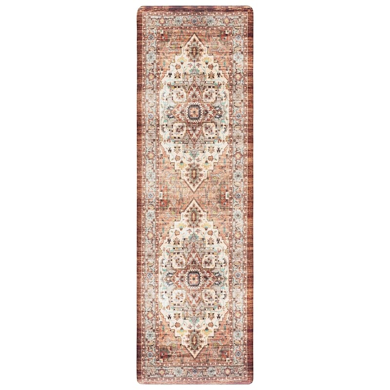 SAFAVIEH Kitchen Mat Vika Non-Slip PVC Kitchen Floor Area Rug