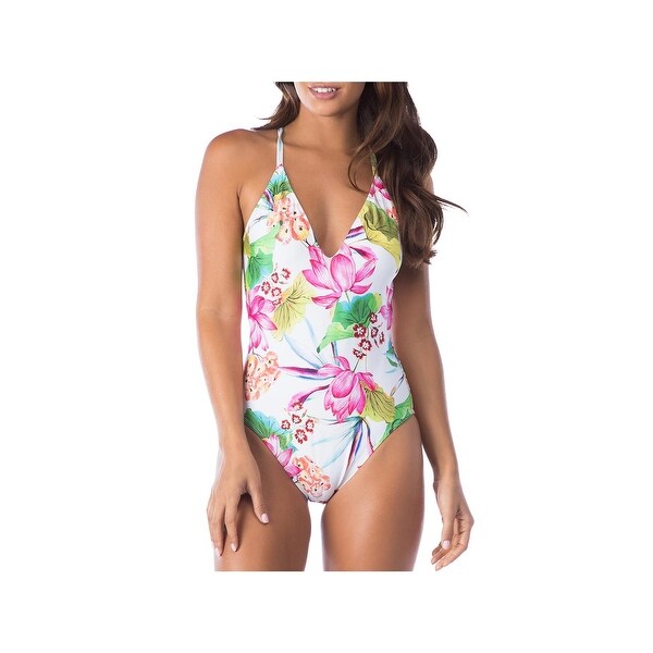 la blanca floral one piece
