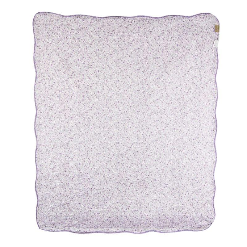 Donna Sharp Lavender Rose Cotton Throw