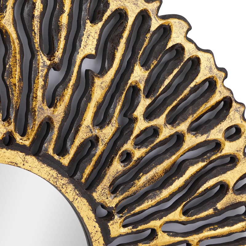 Pine Glam Wall Mirror - 48"W, 48"H