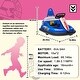 preview thumbnail 27 of 43, 6V Kids Ride on Electric Go Kart Bumper Car W/Parents Remote Control,Three Speed Adjustable and LED Lights