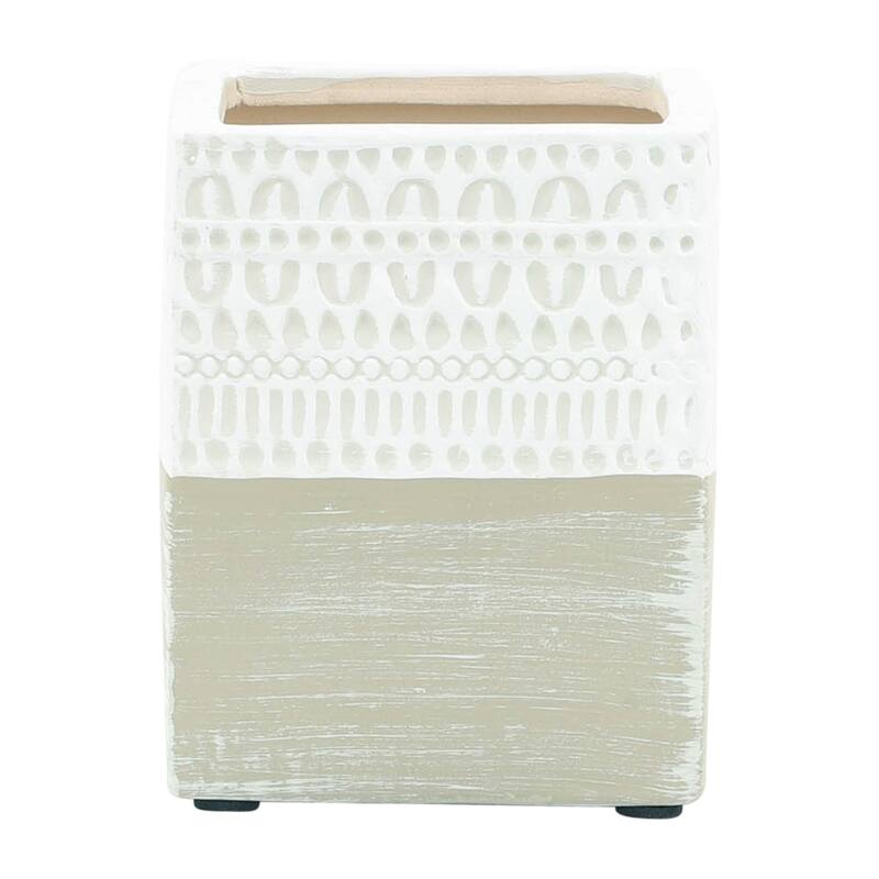 Sagebrook Home Ceramic Pen Holder