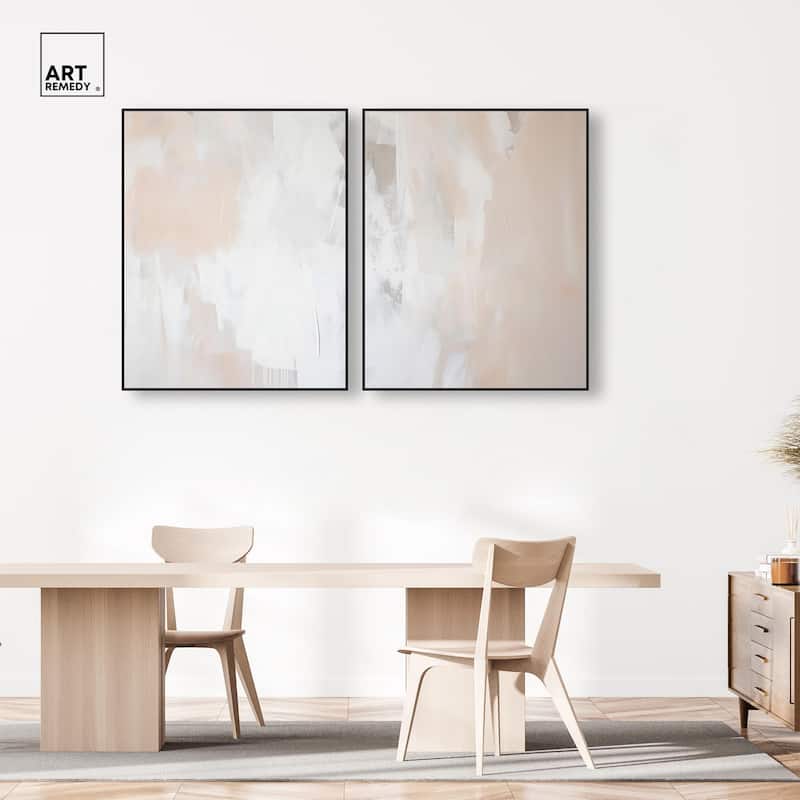 Opalescent Hues IV Canvas Set of 2 by Art Remedy