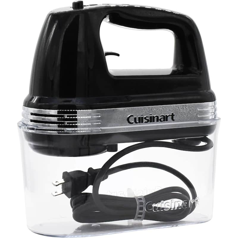Cuisinart HM-90 Power Advantage Plus 9-Speed Handheld Mixer with Storage Case - Black
