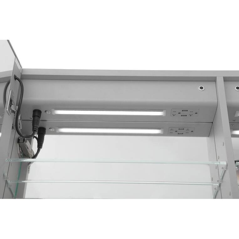 Medicine Cabinet With Light 40W x 30H x 5D - 40"x30"x5"