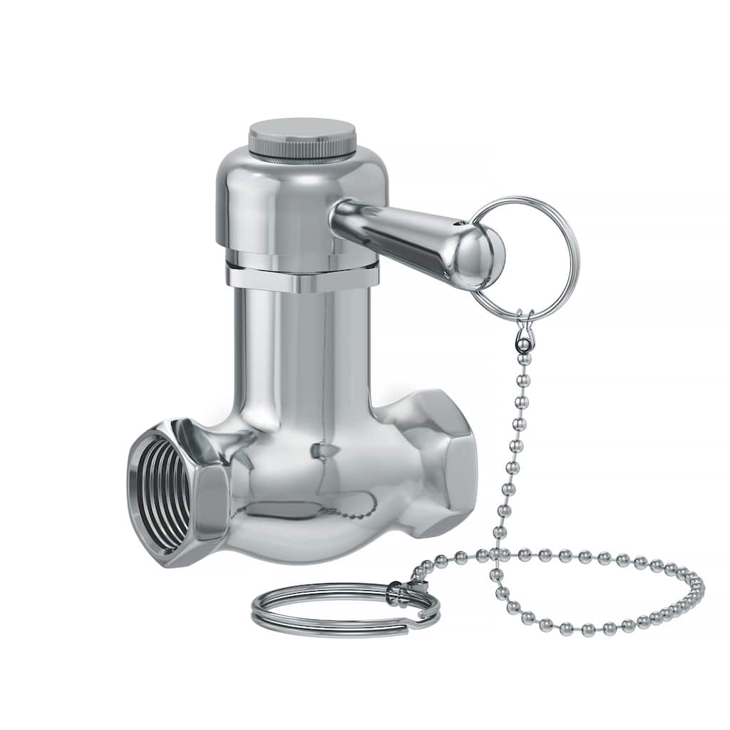 Jones Stephens S05100 Self-Closing Shower Valve with 7" Pull Chain