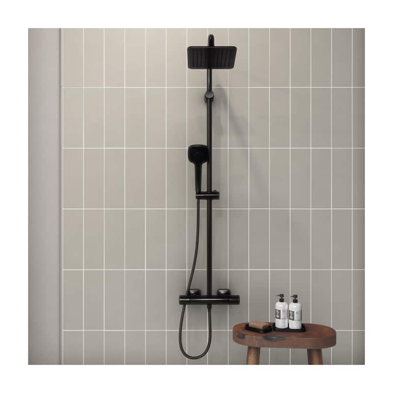 Daltile Stencil 1/2" x 12" Glazed Porcelain Jolly Trim (Sold by the Piece)