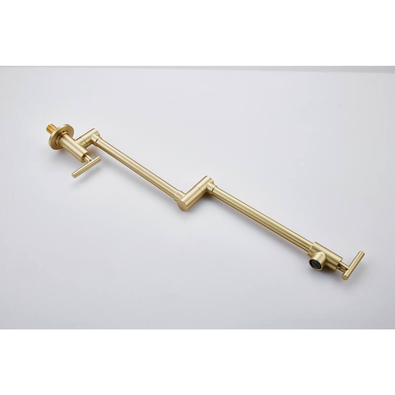 Anmytek Wall Mount Folding Pot Filler Faucet for Kitchen